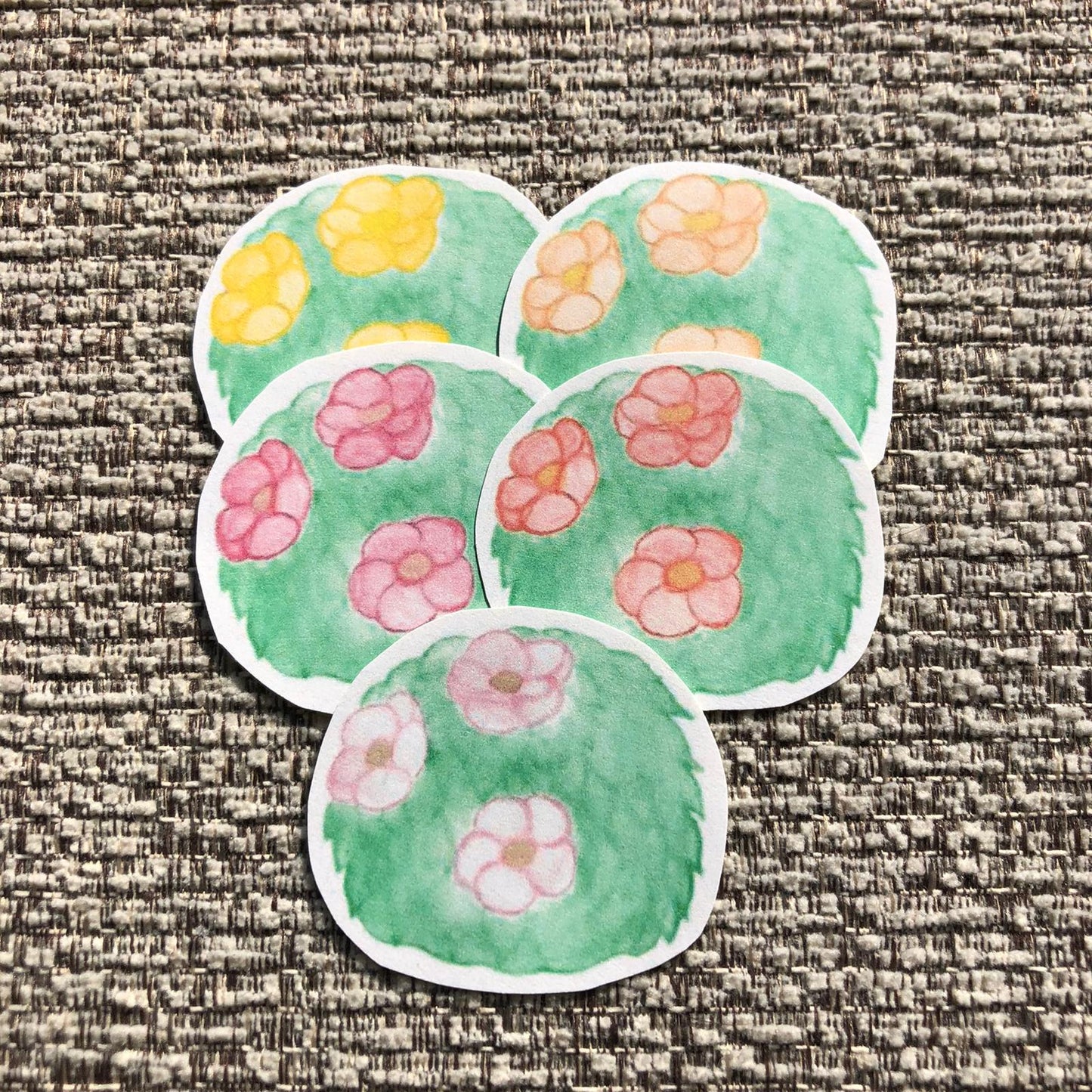 Camellia Bush Stickers