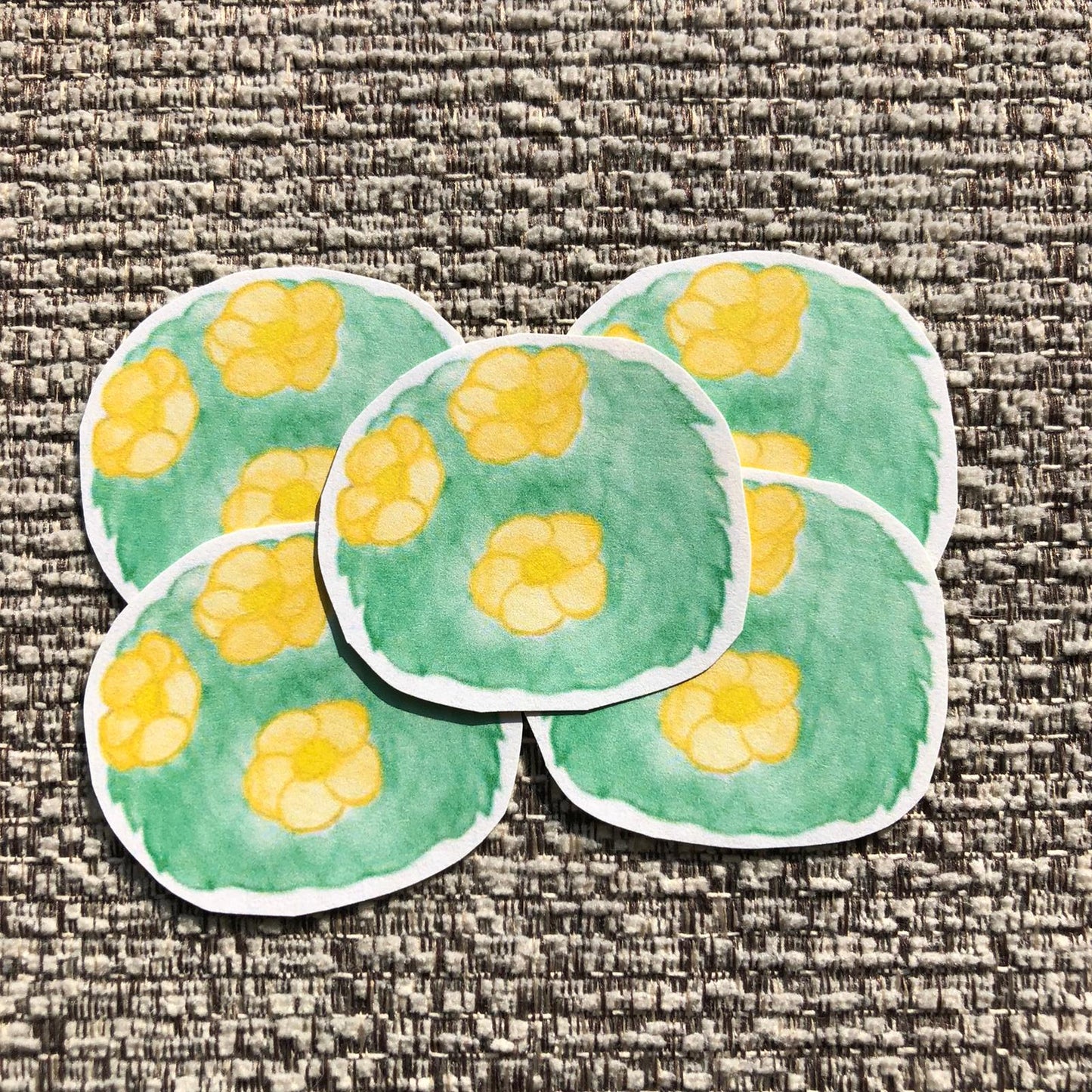 Camellia Bush Stickers