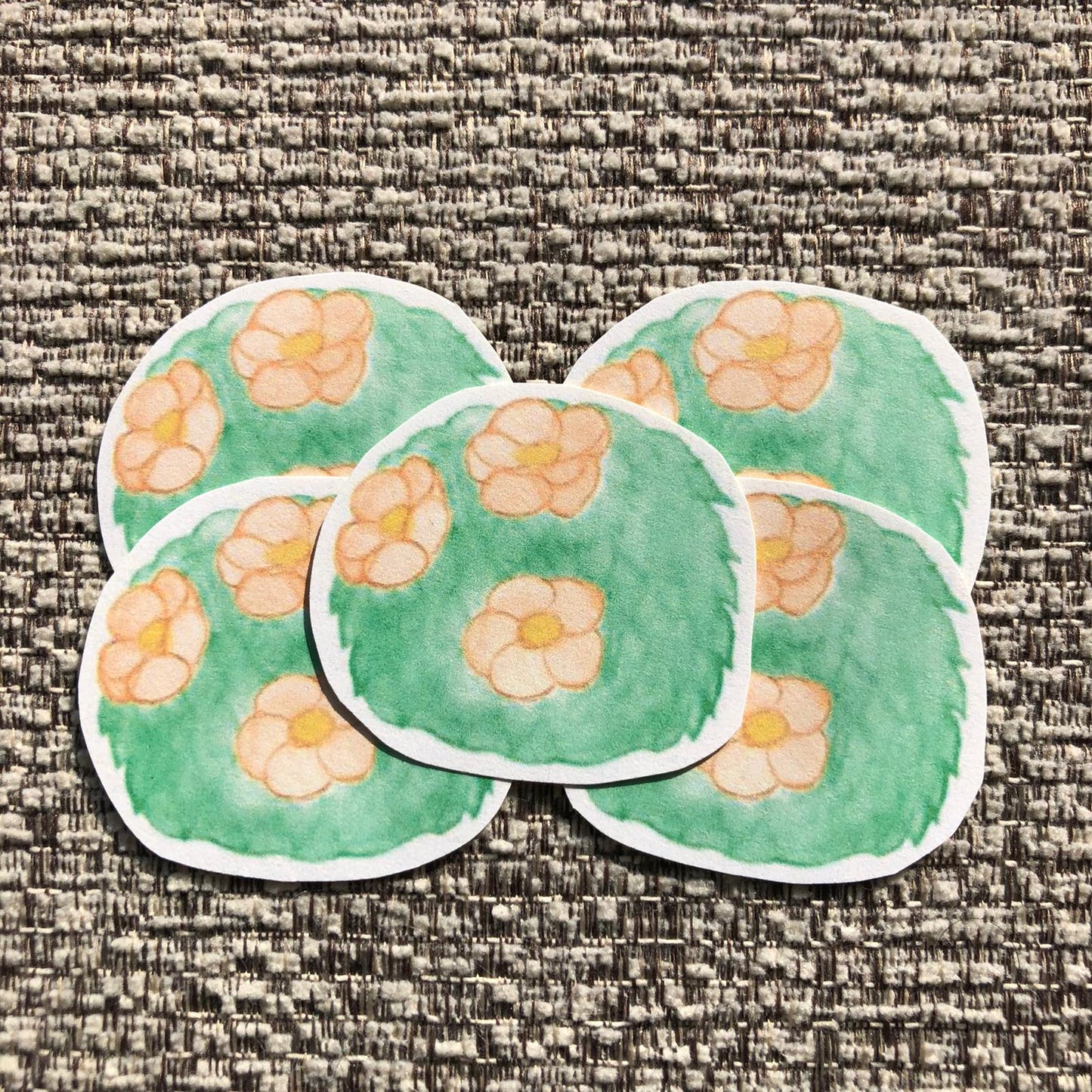 Camellia Bush Stickers