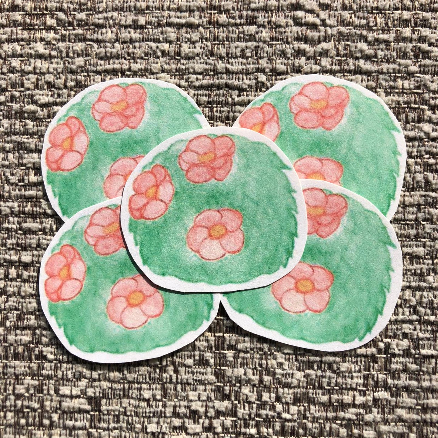Camellia Bush Stickers