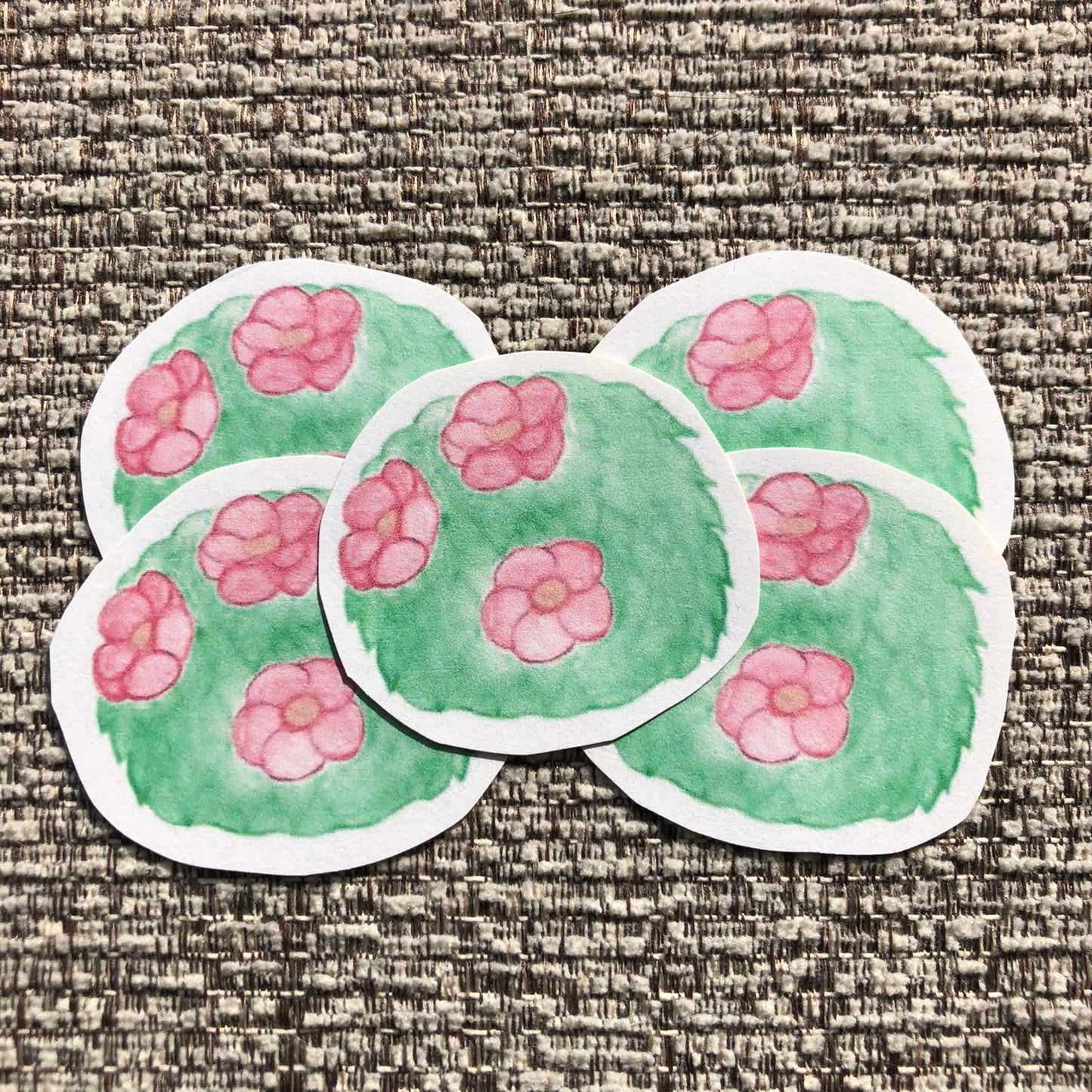 Camellia Bush Stickers