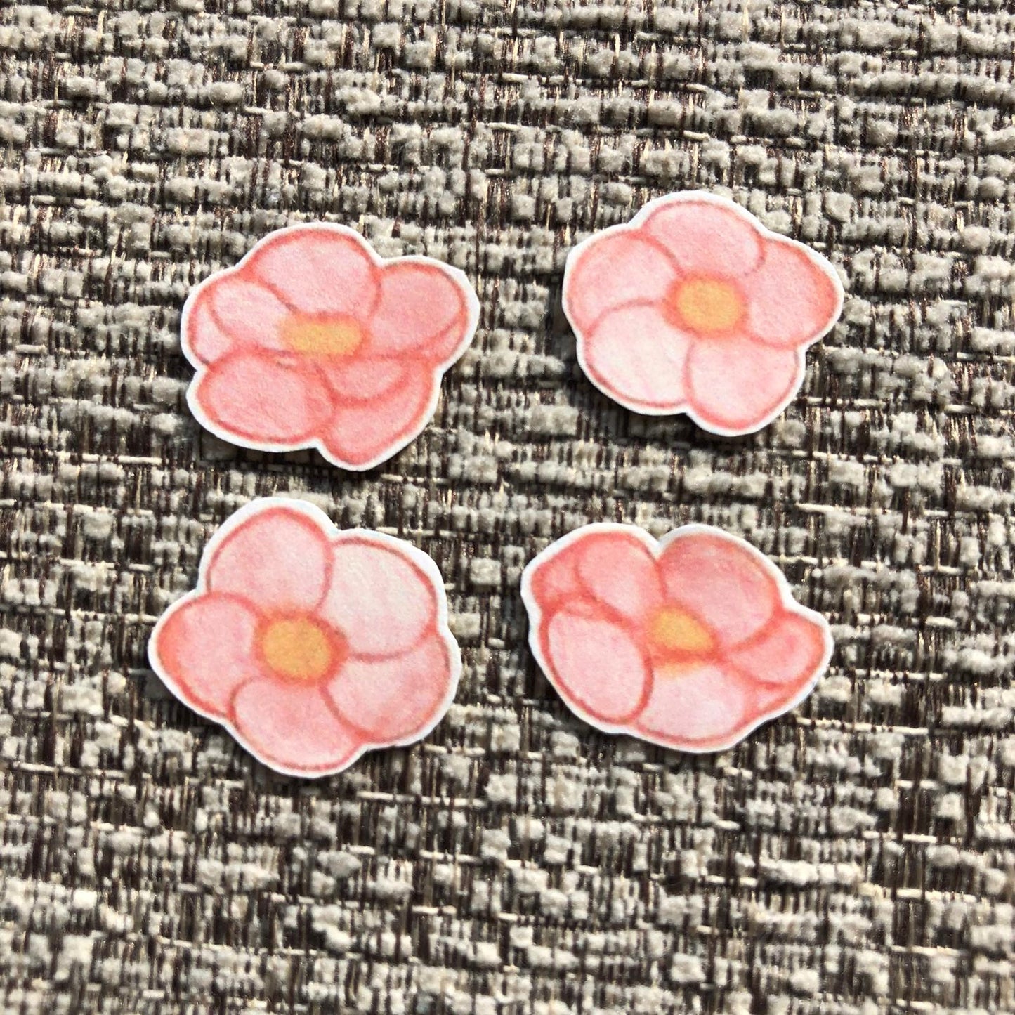 Camellia Flower Sticker Set
