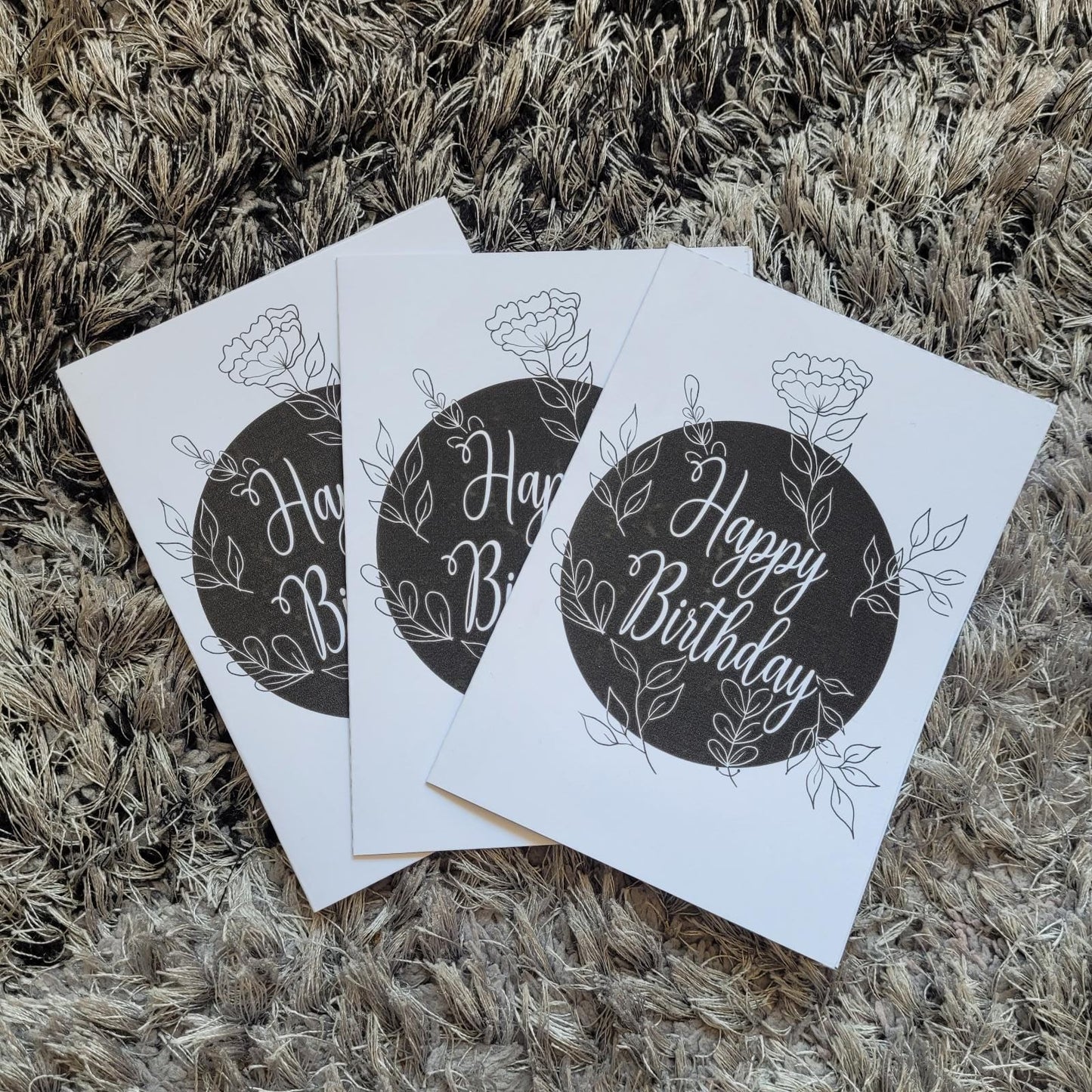 Monochrome Greetings Cards