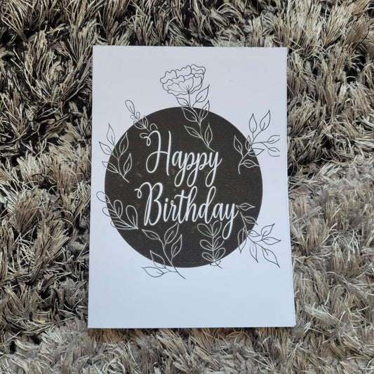 Monochrome Greetings Cards