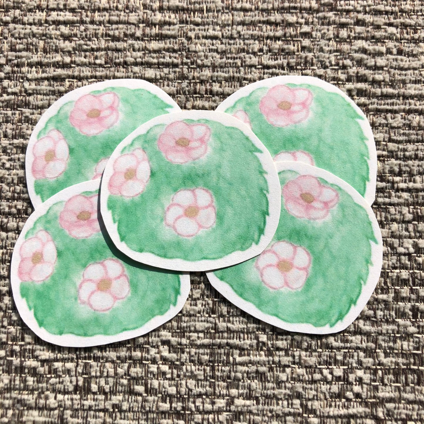 Camellia Bush Stickers